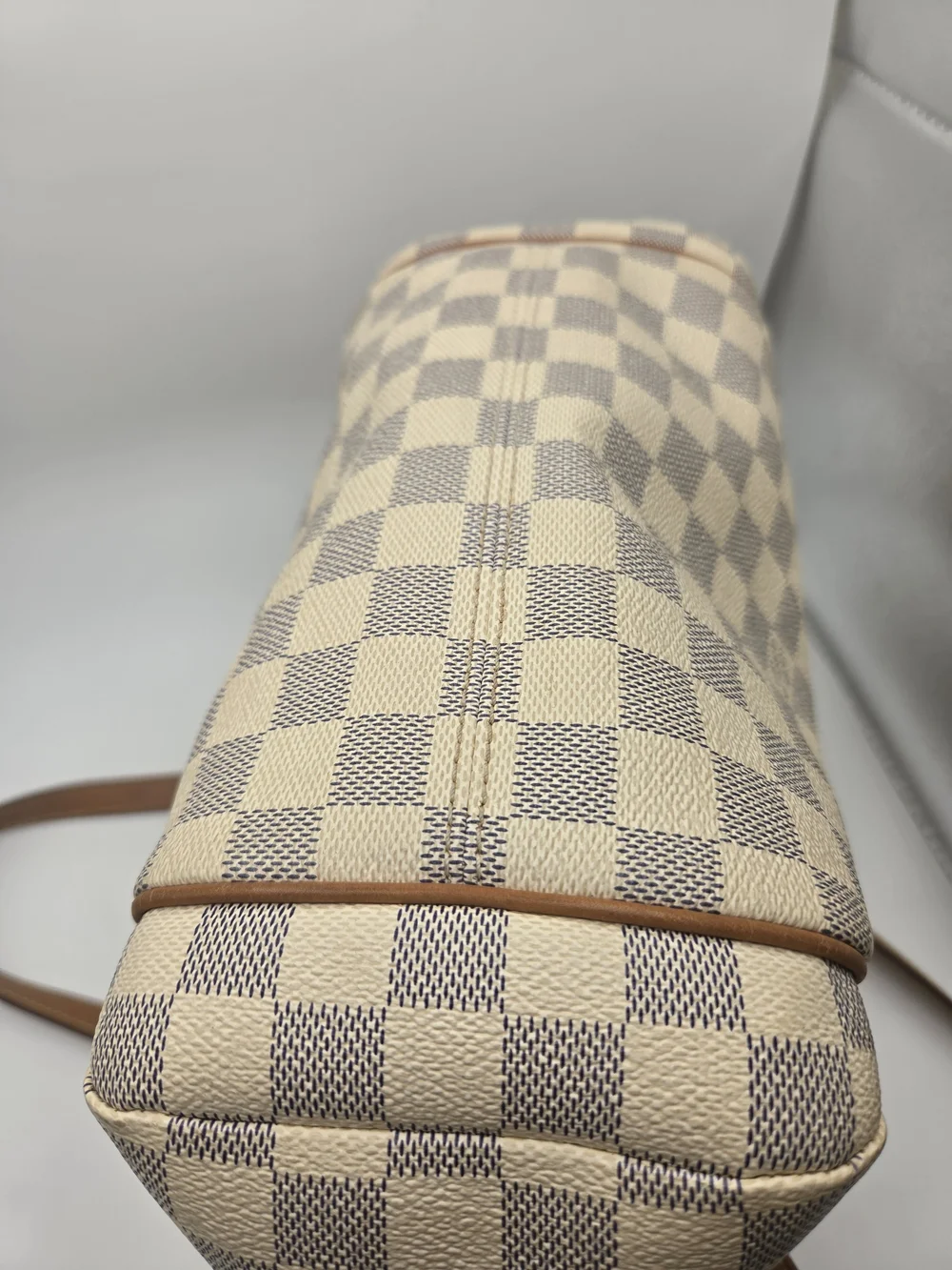 Authentic Preloved Louis Vuitton Damier Azur Totally PM Purse W Dust Bag & COA